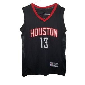 Houston Rockets James Harden 13 black jersey S unisex